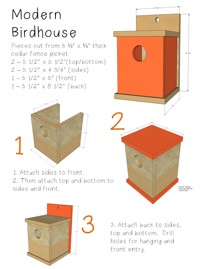 30+ Unique Birdhouse Printable Free Printable