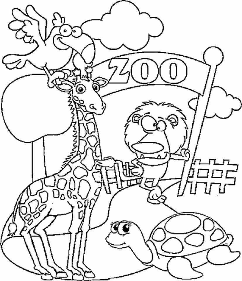 10 Zoo Animal Coloring Pages for Preschoolers: Nurturing Creativity and Animal Appreciation