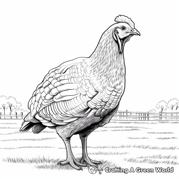 10 Realistic Farm Animal Coloring Pages for Creative Kids