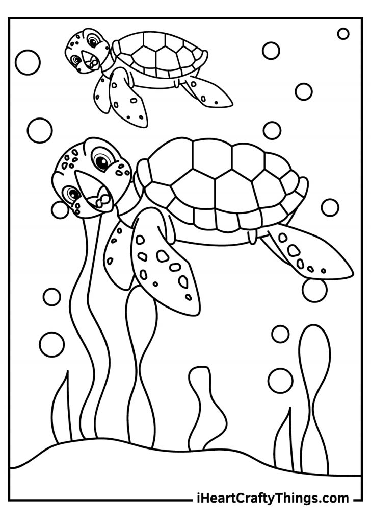 10 Simple Animal Coloring Pages for Relaxation and Creativity