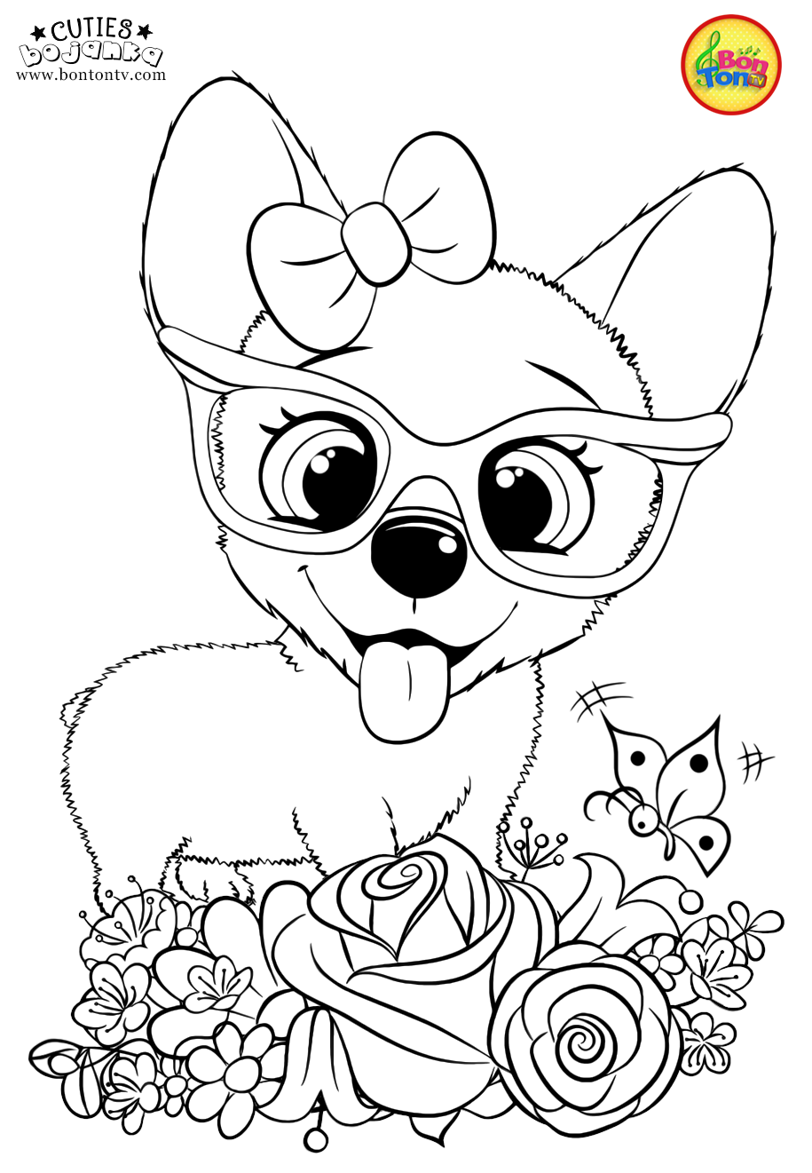 10 Animal Coloring Pages For Kids Free Printable 10