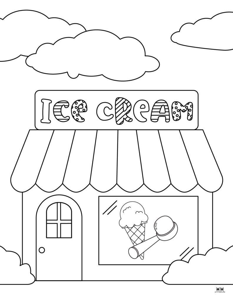 48 Interior House Coloring Pages Free Printable 25