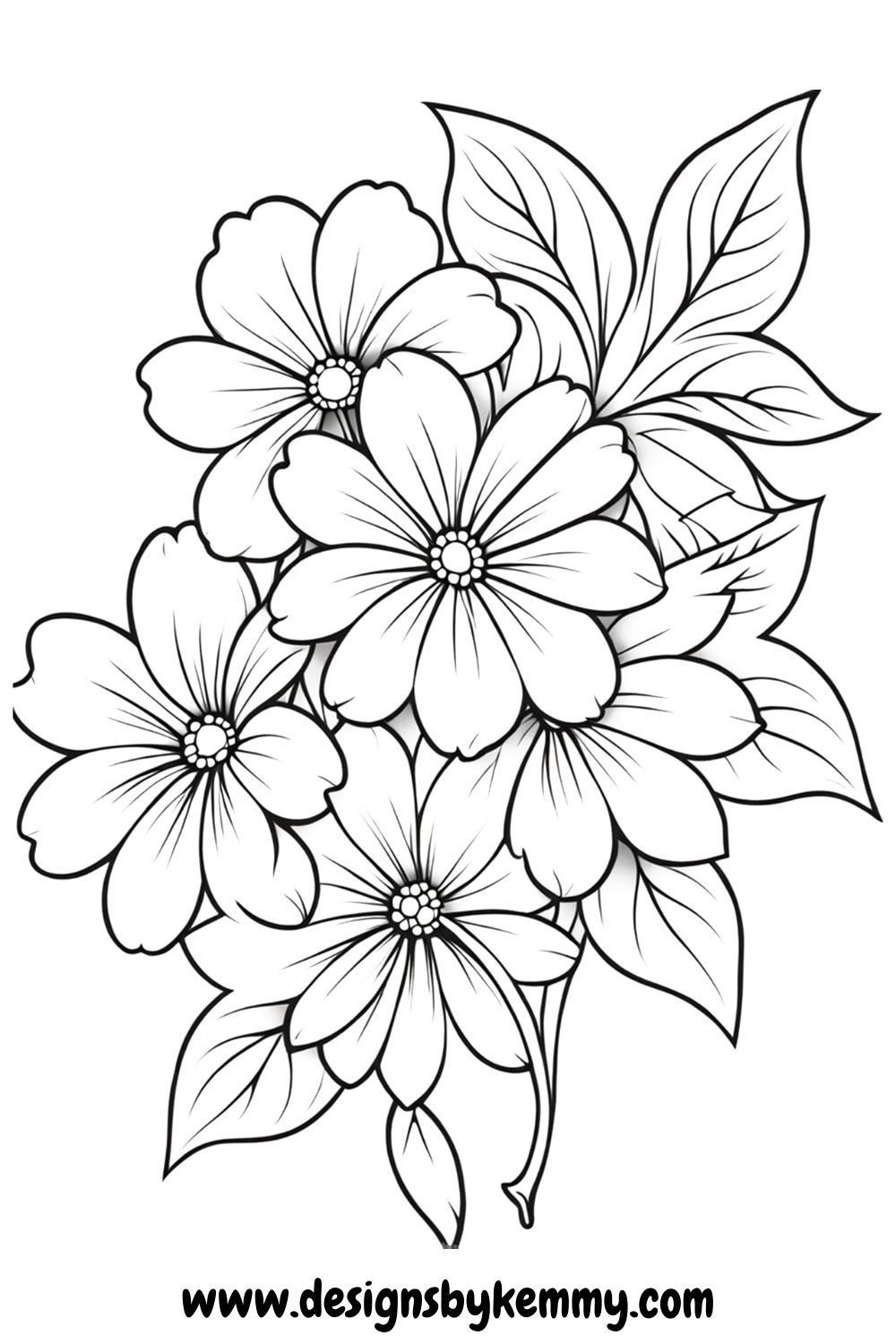 53 Adult Coloring Pages Free Printable Simple 11