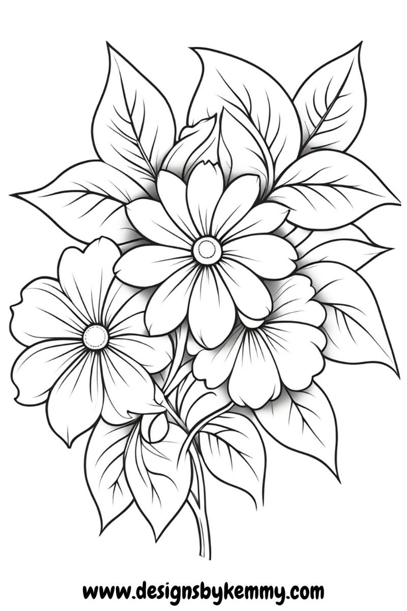 53 Adult Coloring Pages Free Printable Simple 22