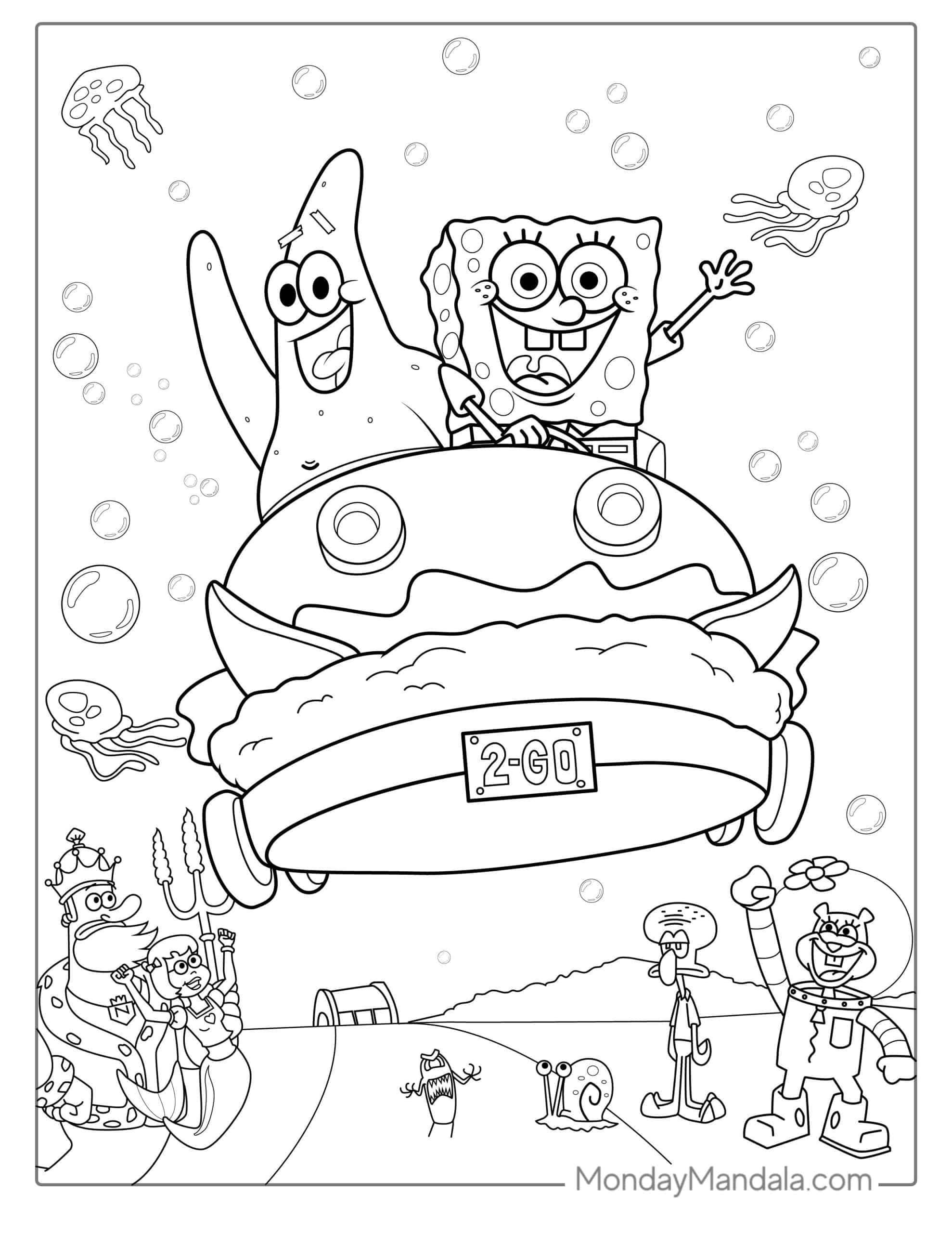 53 Adult Coloring Pages Free Printable Simple 4