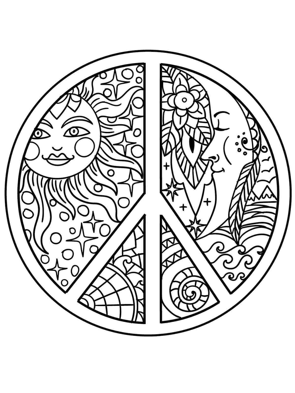 53 Adult Coloring Pages Free Printable Simple 8