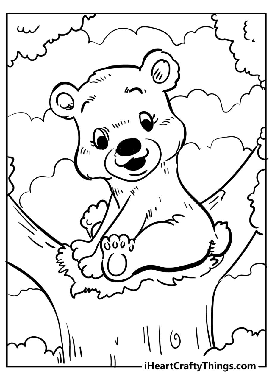 10 Fun Bear Coloring Pages for Kids and Families: Unleash Your Inner Artist