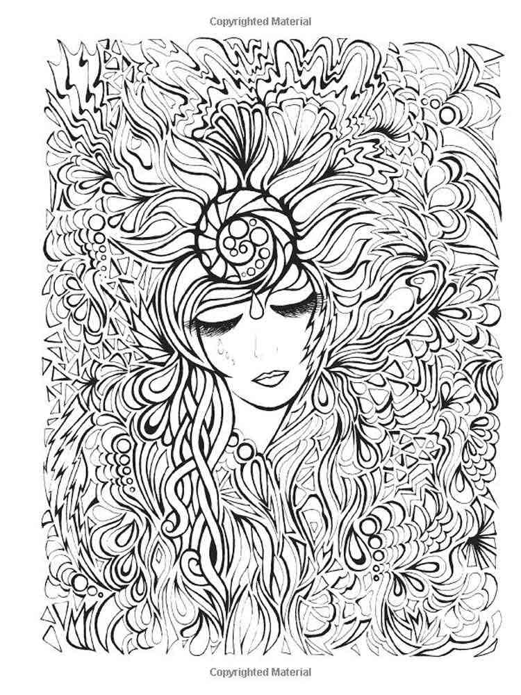 10 Art Therapy Coloring Pages for Adults to Destress and Unwind