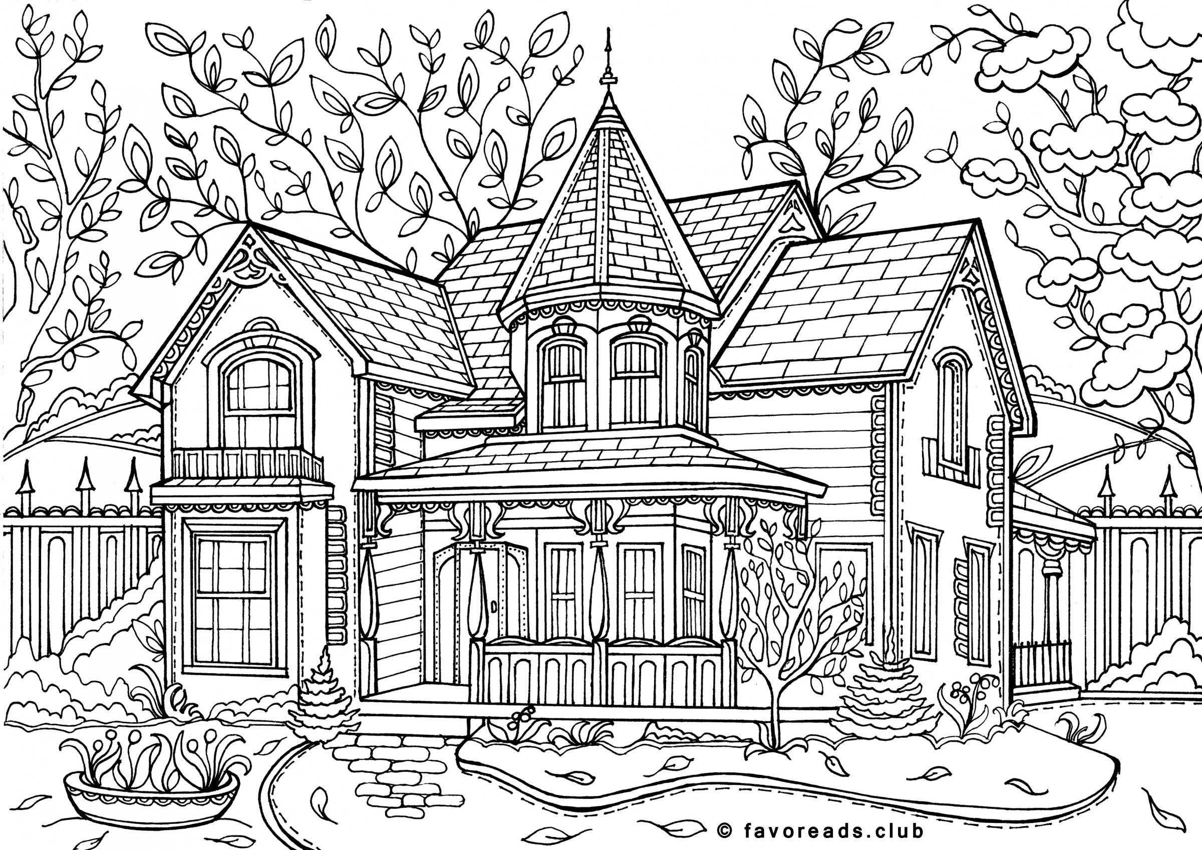 Animal Homes Coloring Pages Free Printable 12