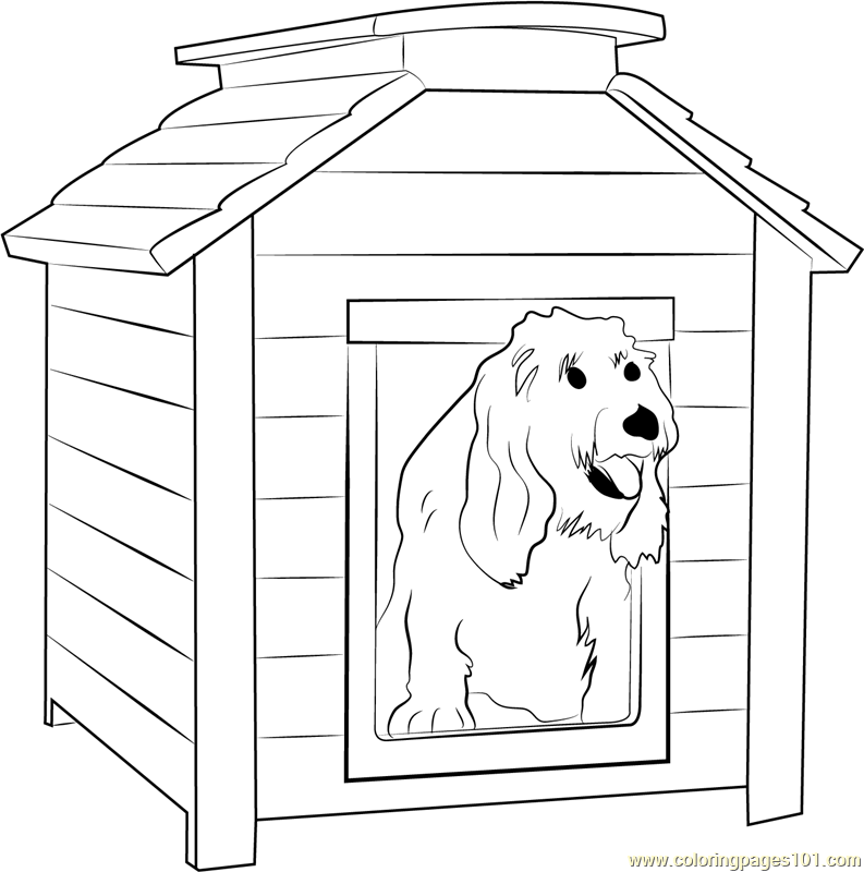 Animal Homes Coloring Pages Free Printable 3