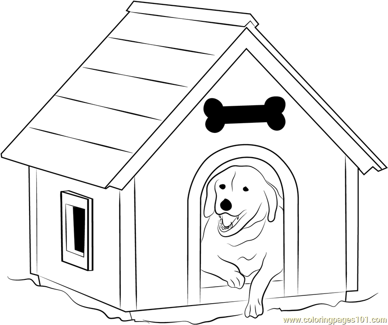 Animal Homes Coloring Pages Free Printable 5