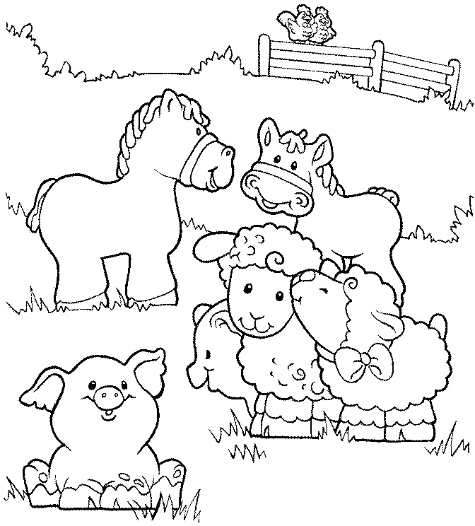 Animal Themed Coloring Pages Free Printable 14