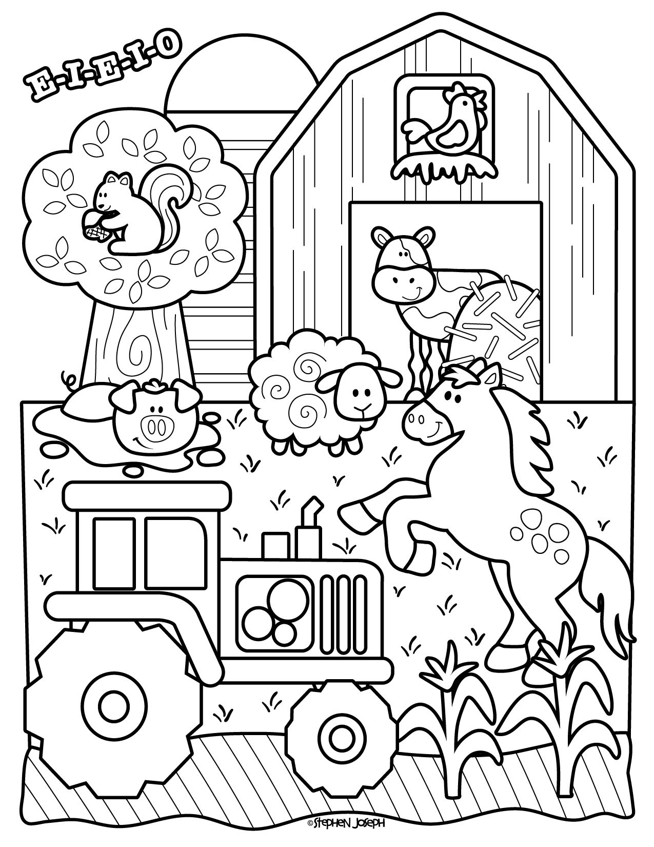 Animal Themed Coloring Pages Free Printable 18