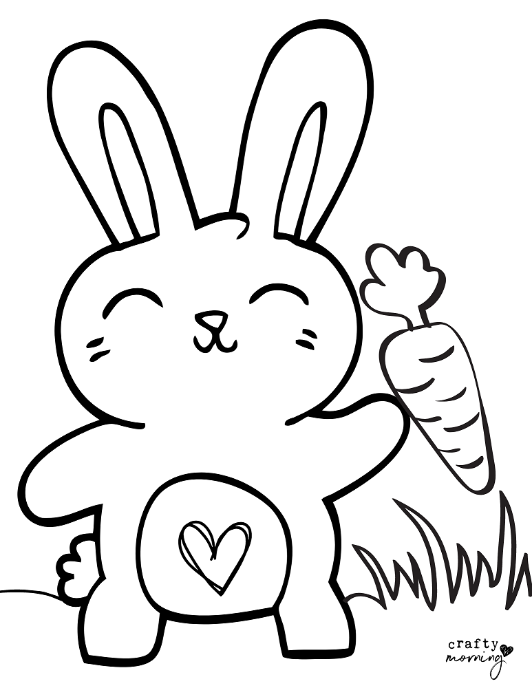 10 Adorable Rabbit Coloring Pages for Kids to Hop into Fun