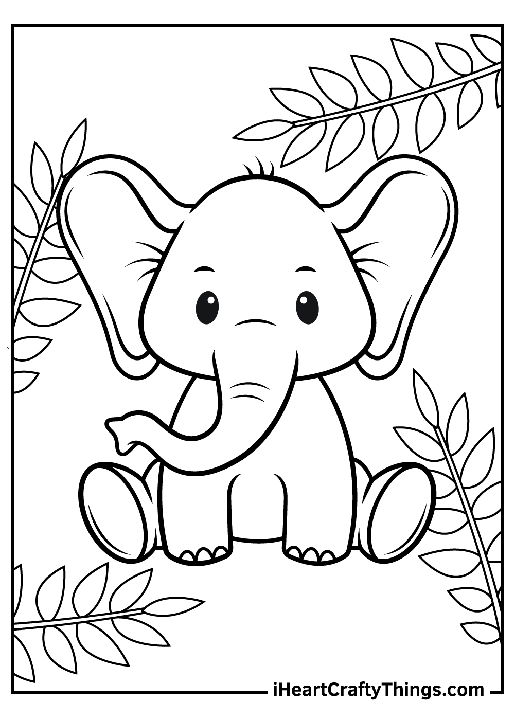 Domestic Animal Coloring Pages for Kids Free Printable 21