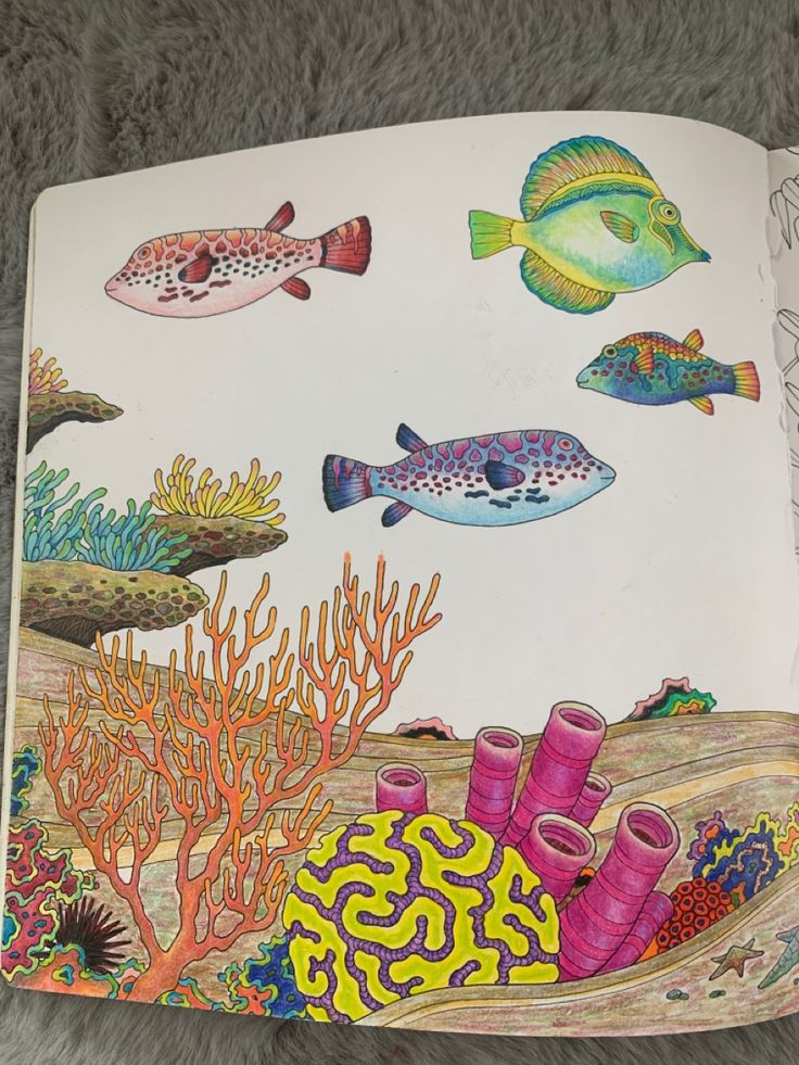 10 Finished Animal Odyssey Coloring Book Pages: Unleash Your Inner Artist