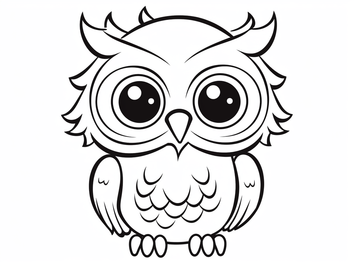 10 Majestic Owl Coloring Pages for Bird Lovers