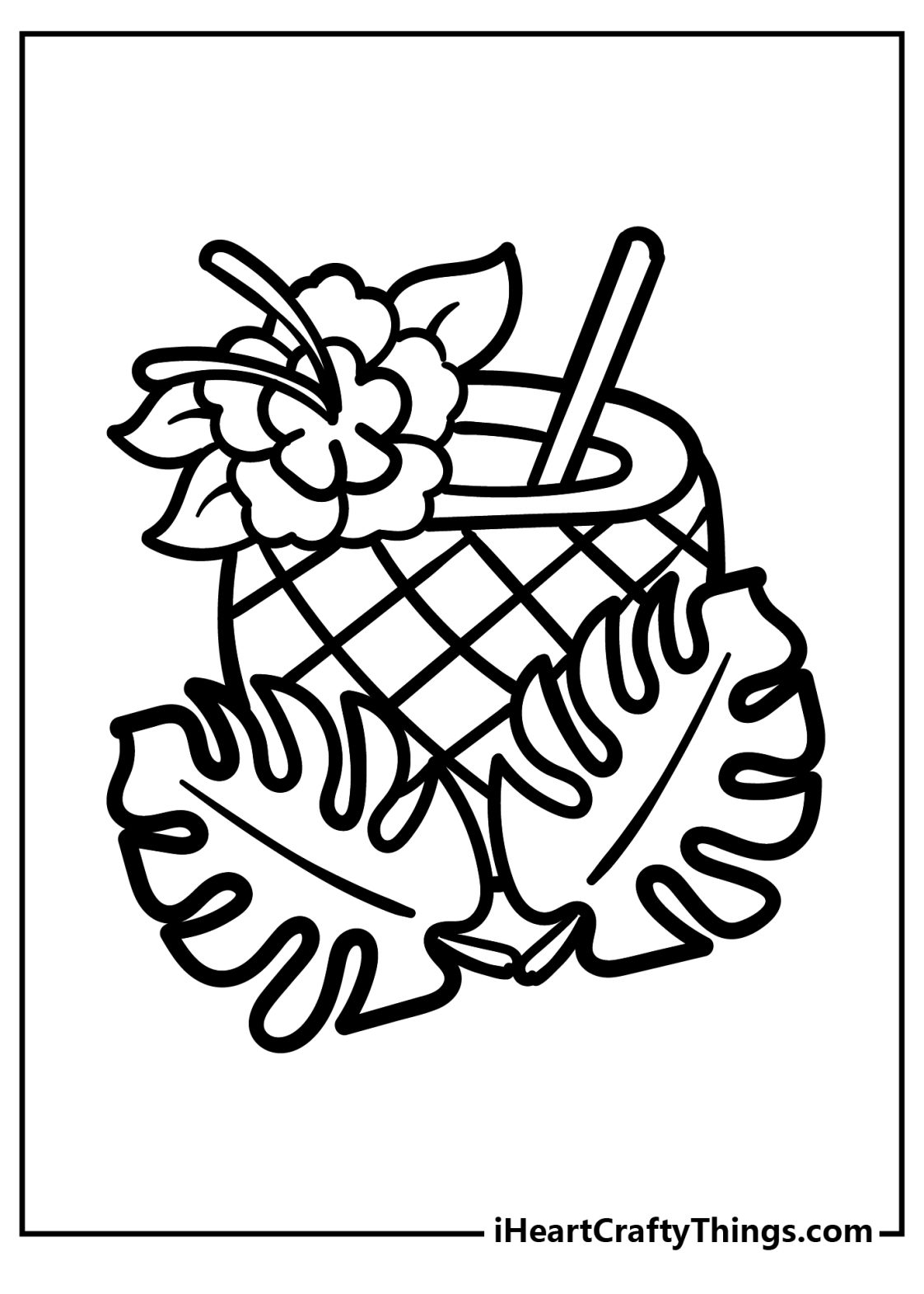 Tropical Animal Coloring Pages Free Printable 5