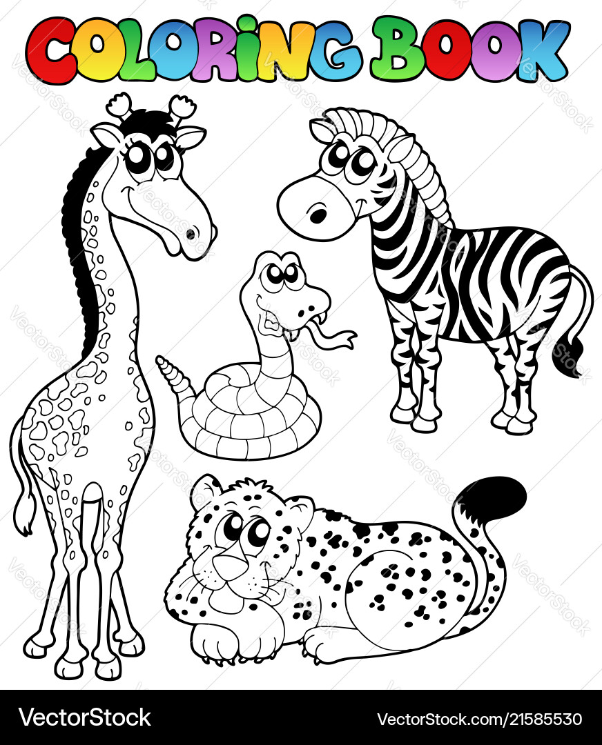 Tropical Animal Coloring Pages Free Printable 8